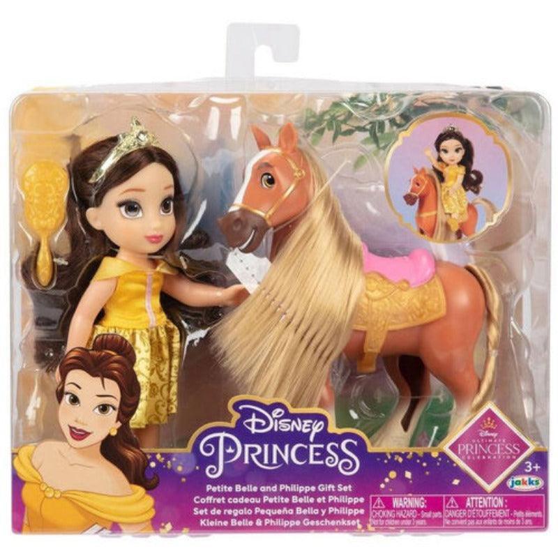 Disney Beauty and the Beast Princess - Belle & Philippe Dolls Gift Set - Jakks Pacific - Ginga Toys
