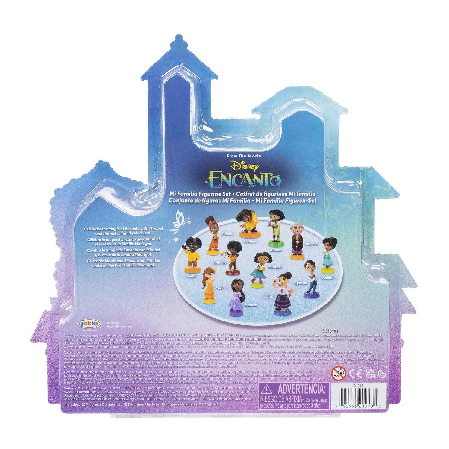 Disney Encanto Mi Familia 1.5" 12 Figurine Set - Jakks Pacific - Ginga Toys