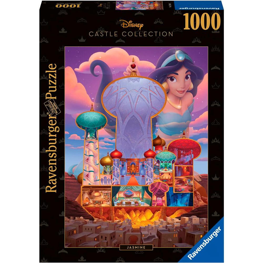 Disney Jigsaw Aladdin Jasmine Castle Puzzle - 1000 Pieces Puzzle - Ravensburger - Ginga Toys