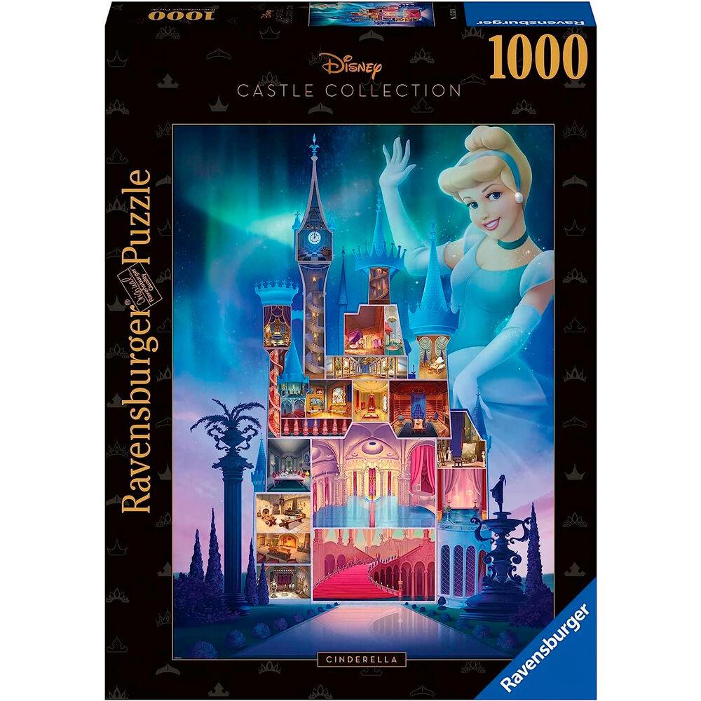 Disney Jigsaw Cinderella Castle Puzzle - 1000 Pieces Puzzle - Ravensburger - Ginga Toys