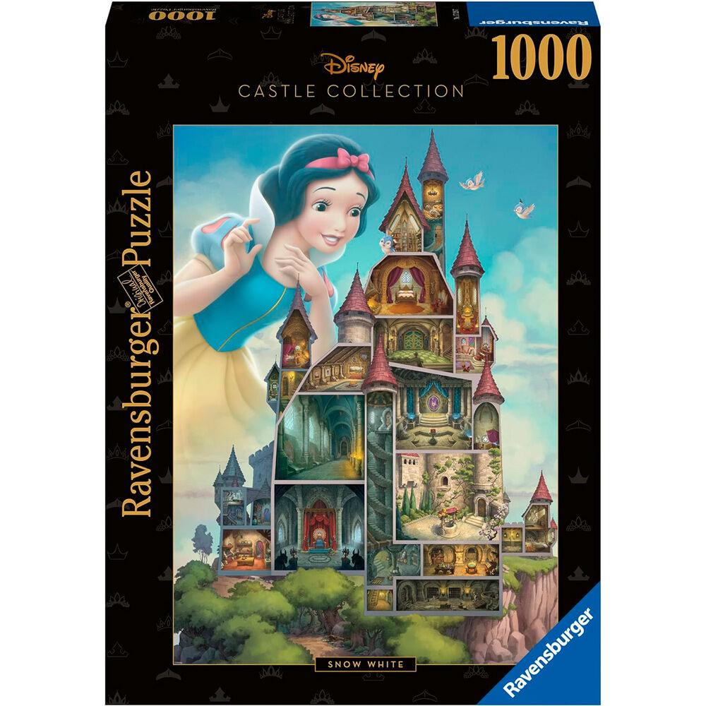 Disney Jigsaw Snow White Castle Puzzle - 1000 Pieces Puzzle - Ravensburger - Ginga Toys