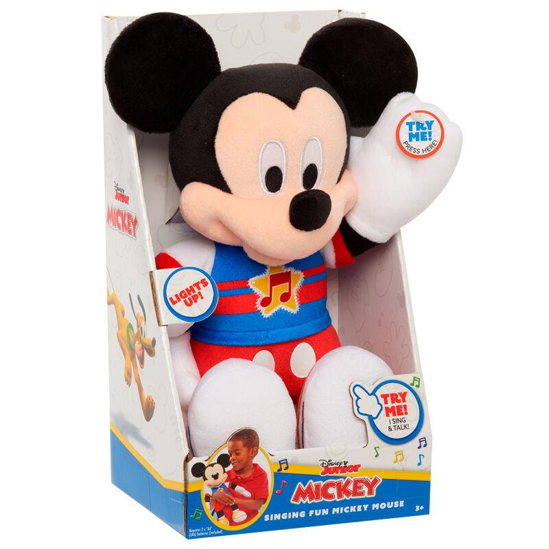 Disney Junior Mickey Mouse Funhouse Singing Fun Mickey Mouse Plush Toy - Just Play - Ginga Toys