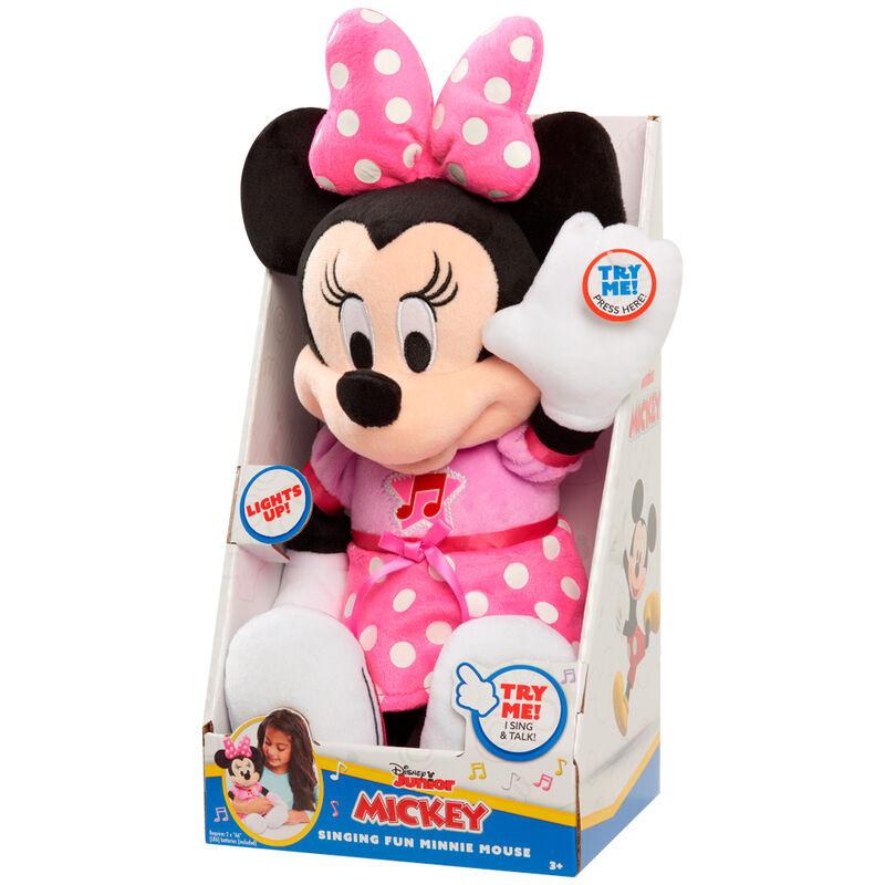 Disney Junior Mickey Mouse Funhouse Singing Fun Minnie Mouse Plush Toy - Just Play - Ginga Toys