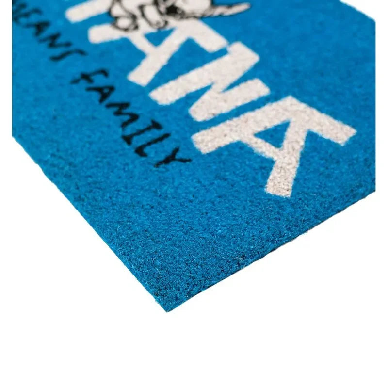Disney Lilo & Stitch Ohana Blue Doormat - Ginga Toys