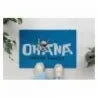 Disney Lilo & Stitch Ohana Blue Doormat - Ginga Toys