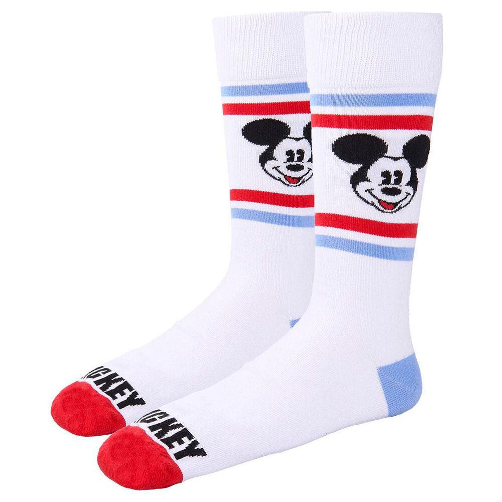 Disney Mickey Mouse Adult Socks Pack 3 Pieces Gift Box - Cerda - Ginga Toys