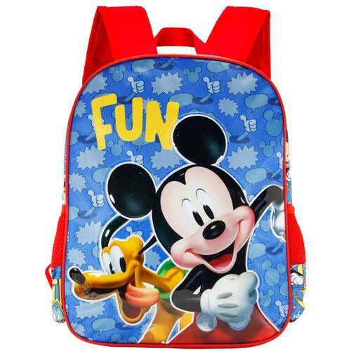 Disney Mickey Mouse Fun Multicolor Adaptable Basic Backapck - Karactermania - Ginga Toys