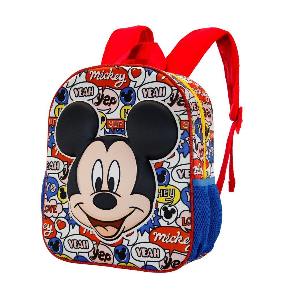 Disney Mickey Mouse Yeah Multicolor Kids School 3D Mini backpack - Karactermania - Ginga Toys