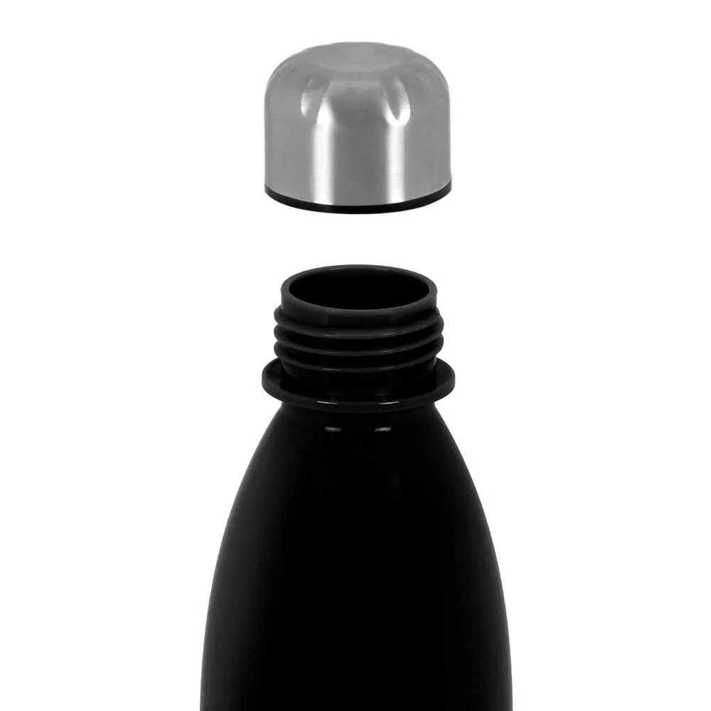 Disney Minnie Mouse Black Tritan Bottle - Minnie Mouse Face - Ginga Toys
