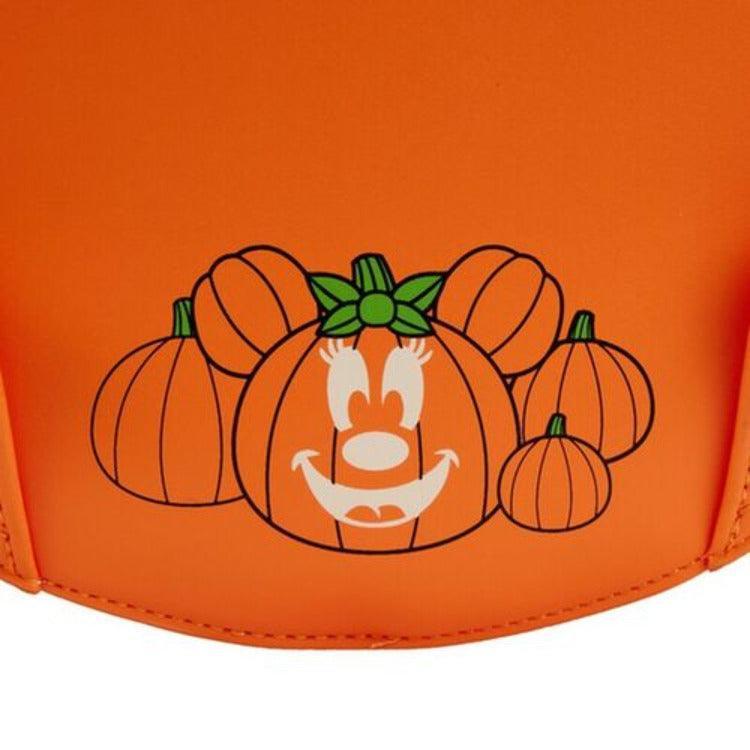 Disney Minnie Mouse Glow in the Dark Pumpkin Mini Backpack - Loungefly - Ginga Toys