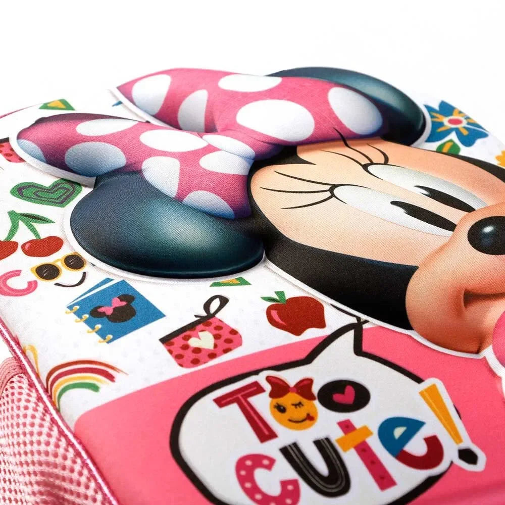 Disney Minnie Mouse Too Cute 3D backpack 31cm - Ginga Toys