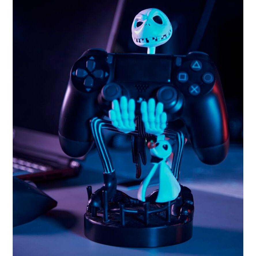 Disney Nightmare Before Christmas: Jack Skellington Cable Guys Original Controller and Phone Holder - Exquisite Gaming - Ginga Toys