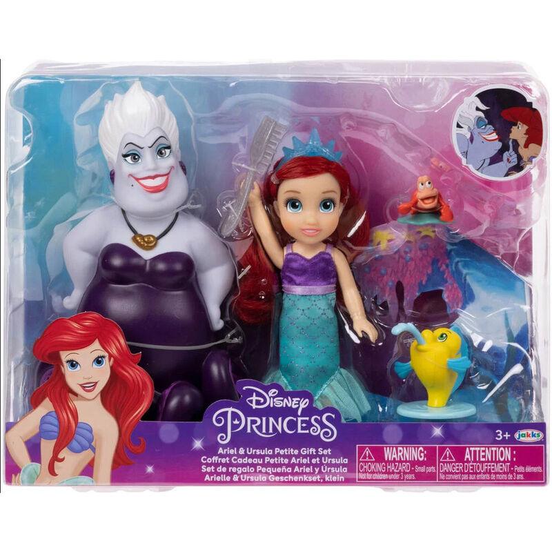 Disney Princess - The Little Mermaid Ariel + Ursula doll Set - Jakks Pacific - Ginga Toys