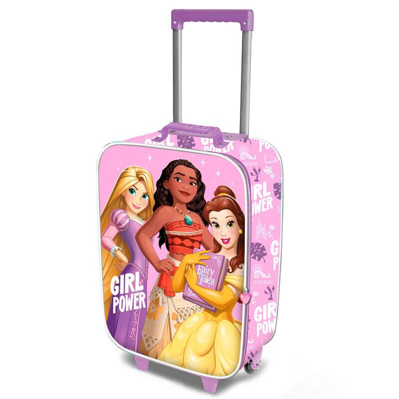 Disney Princesses Children Soft 3D trolley suitcase Bag - Karactermania - Ginga Toys