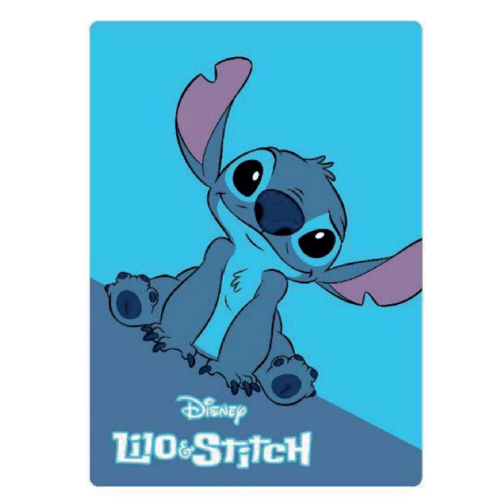 Disney Stitch Blue Polar Blanket - Disney - Ginga Toys