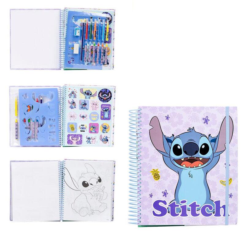 Disney Stitch Colouring Activity Album - Cerda - Ginga Toys