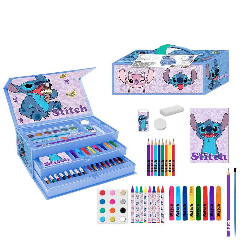 Disney Stitch Colouring Stationery Set - Cerda - Ginga Toys