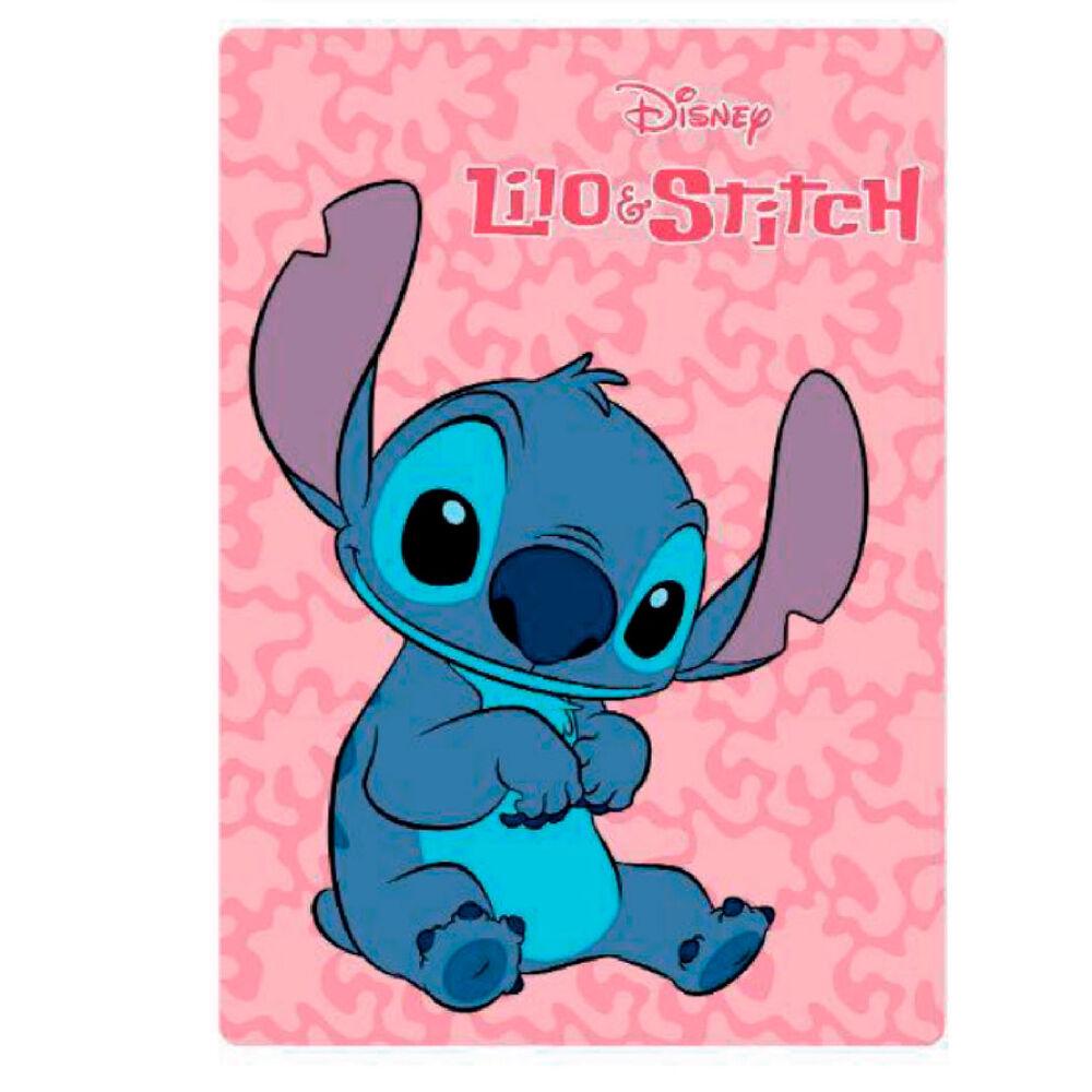 Disney Stitch Pink Polar Blanket - Disney - Ginga Toys