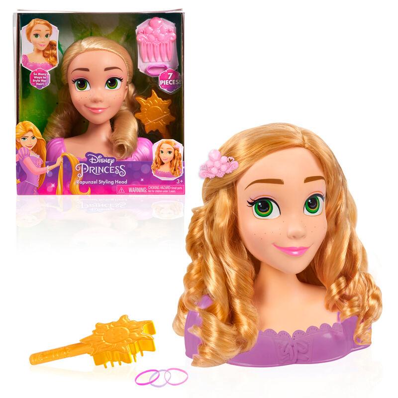Disney Tangled Princess Rapunzel Styling Head Bust Doll - Just Play - Ginga Toys