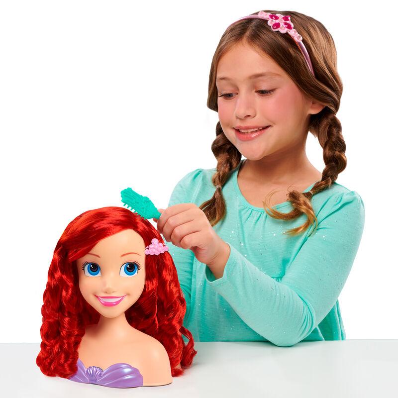 Disney The Little Mermaid Princess Ariel Styling Head Bust Doll - Just Play - Ginga Toys