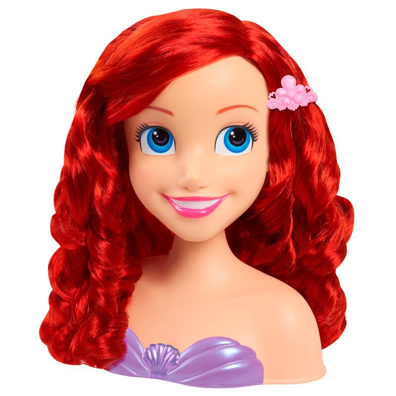 Disney The Little Mermaid Princess Ariel Styling Head Bust Doll - Just Play - Ginga Toys
