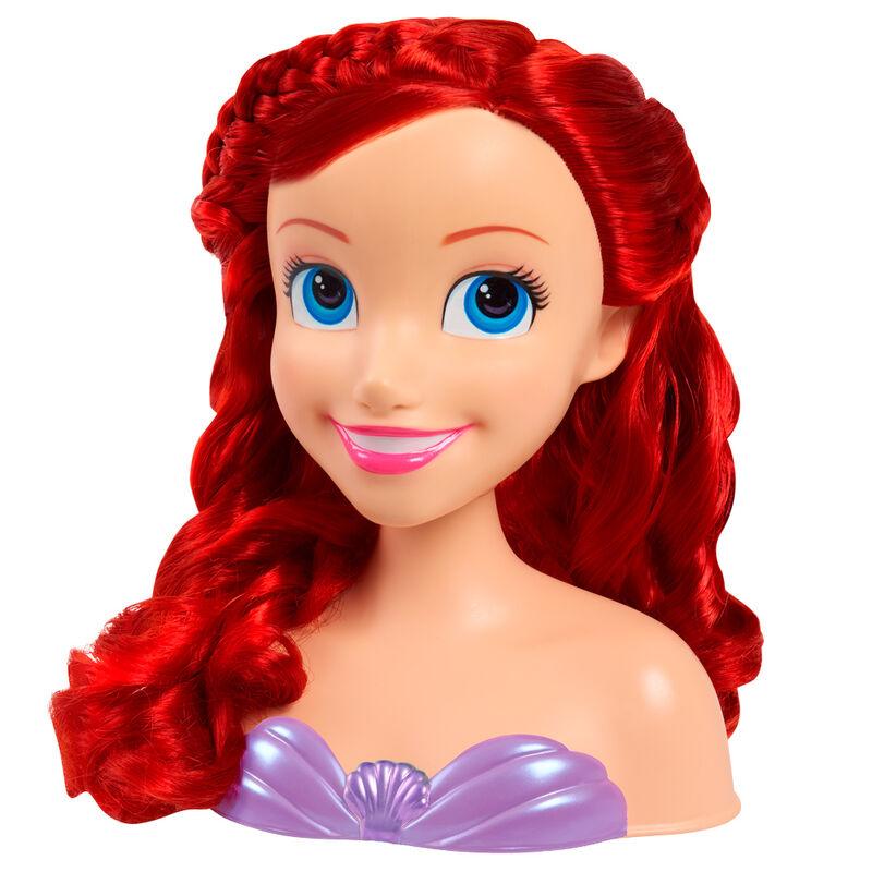 Disney The Little Mermaid Princess Ariel Styling Head Bust Doll - Just Play - Ginga Toys