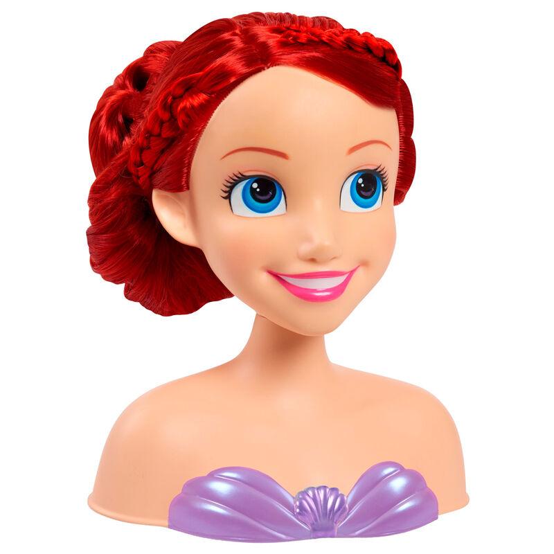 Disney The Little Mermaid Princess Ariel Styling Head Bust Doll - Just Play - Ginga Toys