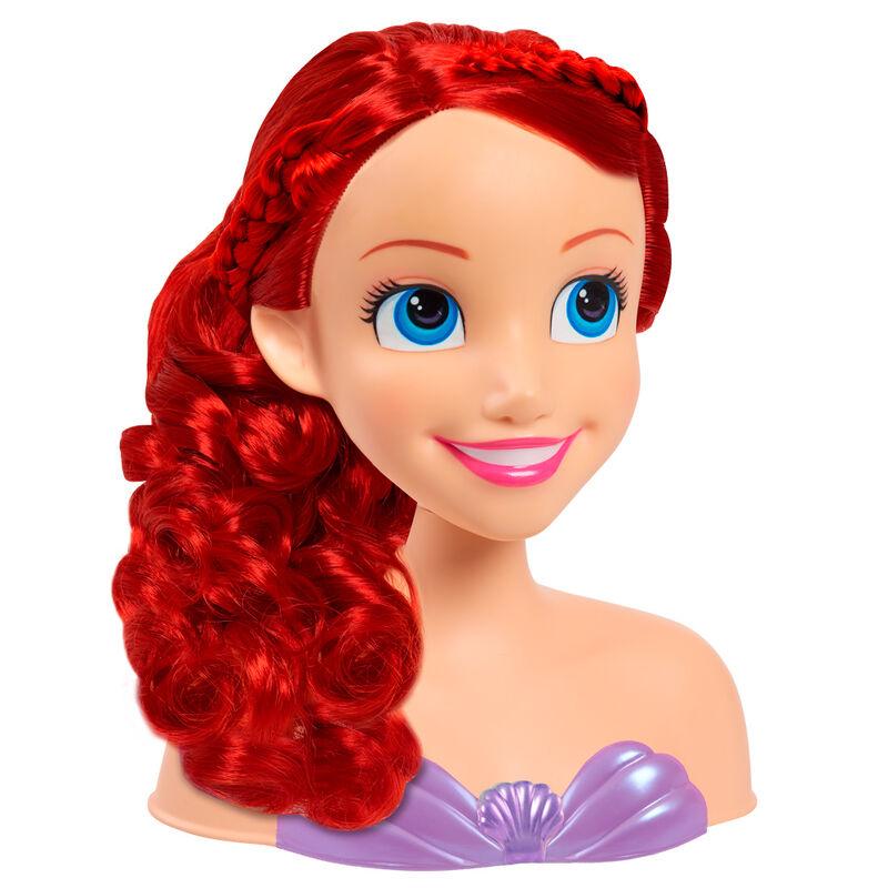 Disney The Little Mermaid Princess Ariel Styling Head Bust Doll - Just Play - Ginga Toys