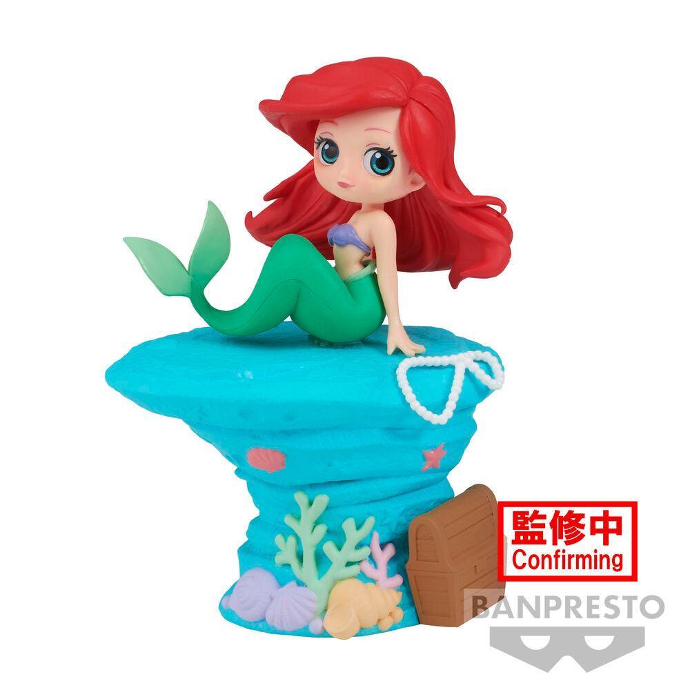 Disney The Little Mermaid Q Posket Ariel (Mermaid Style Ver. A) Figure - Banpresto - Ginga Toys