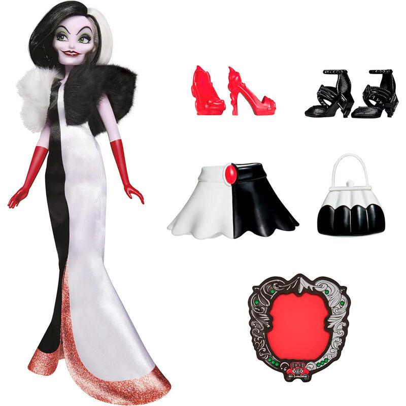 Disney Villains Cruella de Vil Fashion Doll Figure - Hasbro - Ginga Toys