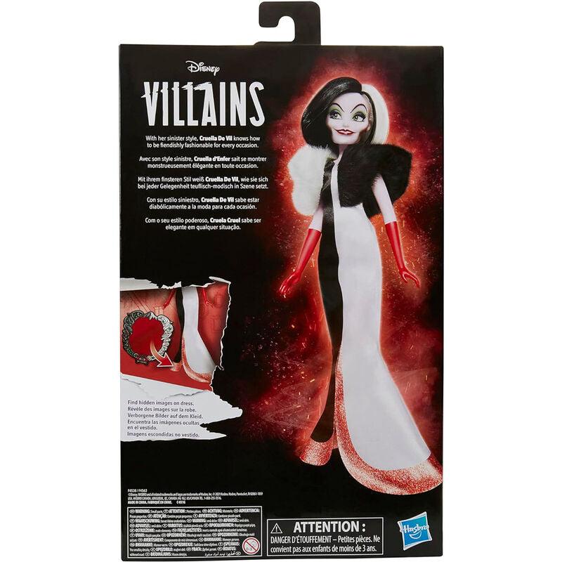 Disney Villains Cruella de Vil Fashion Doll Figure - Hasbro - Ginga Toys