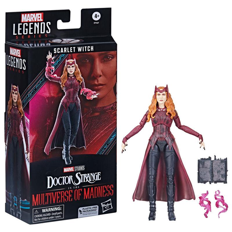 Doctor Strange Marvel Legends - Scarlet Witch Action Figure - Hasbro - Ginga Toys