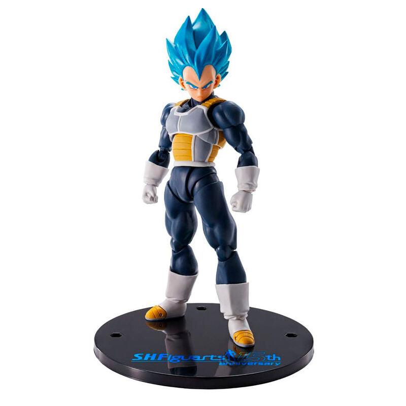 Dragon Ball Super: Broly S.H.Figuarts Super Saiyan God Vegeta Figure (15th Ver.) Exclusive - Ginga Toys