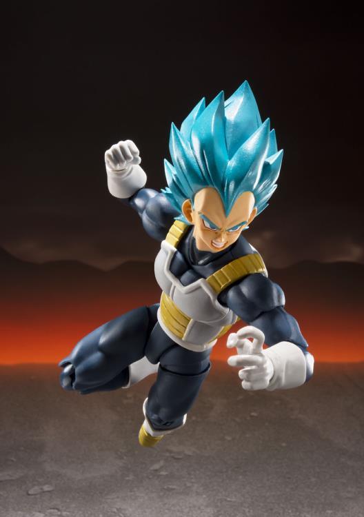Dragon Ball Super: Broly S.H.Figuarts Super Saiyan God Vegeta Figure (15th Ver.) Exclusive - Ginga Toys