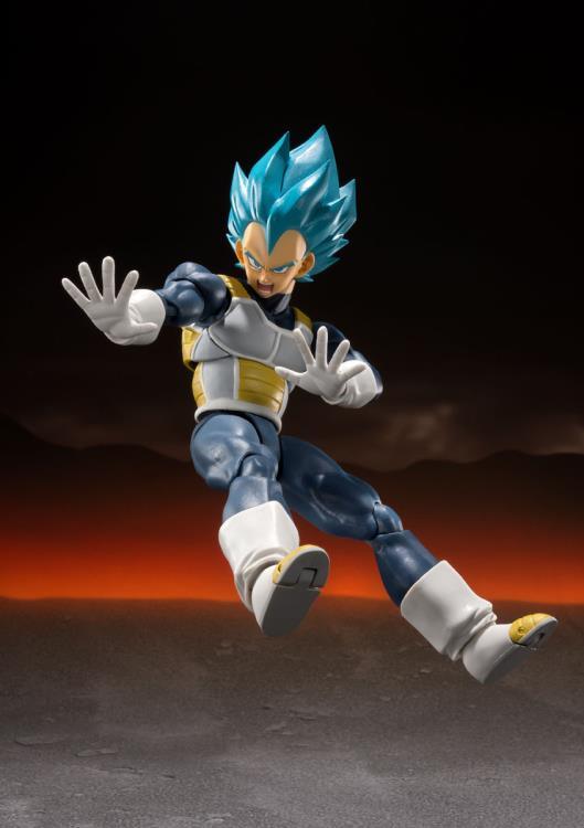 Dragon Ball Super: Broly S.H.Figuarts Super Saiyan God Vegeta Figure (15th Ver.) Exclusive - Ginga Toys