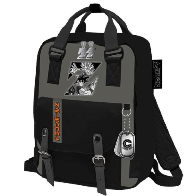 Dragon Ball Z Backpack Black Bag 30cm - Ginga Toys