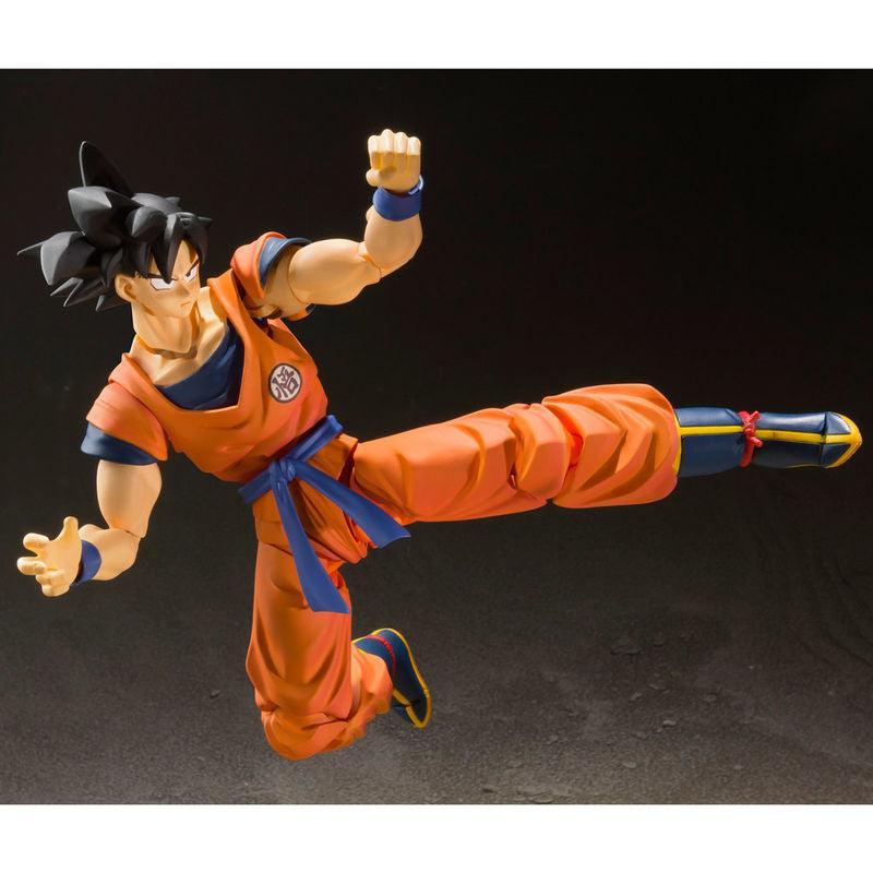 Dragon Ball Z S.H.Figuarts Son Goku (Saiyan Raised On Earth) Action Figure - Bandai - Ginga Toys