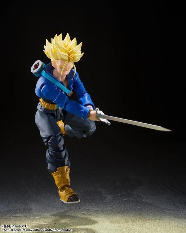Dragon Ball Z S.H.Figuarts Super Saiyan Trunks Figure (Boy from the Future) - Ginga Toys