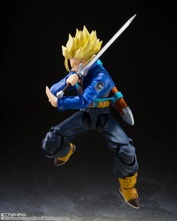 Dragon Ball Z S.H.Figuarts Super Saiyan Trunks Figure (Boy from the Future) - Ginga Toys