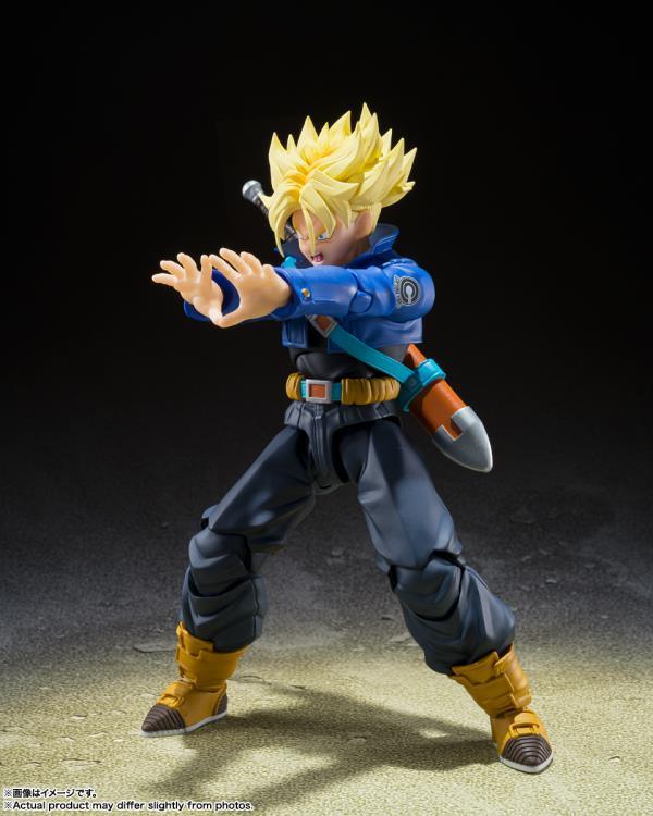 Dragon Ball Z S.H.Figuarts Super Saiyan Trunks Figure (Boy from the Future) - Ginga Toys