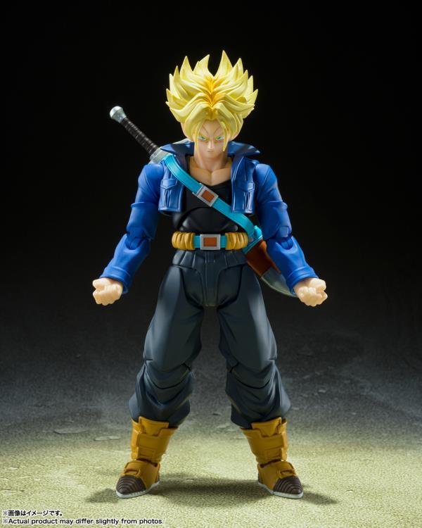 Dragon Ball Z S.H.Figuarts Super Saiyan Trunks Figure (Boy from the Future) - Ginga Toys