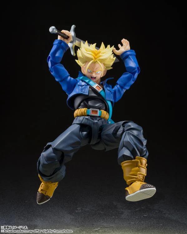 Dragon Ball Z S.H.Figuarts Super Saiyan Trunks Figure (Boy from the Future) - Ginga Toys