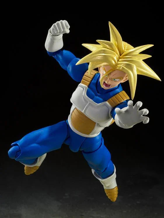 Dragon Ball Z S.H.Figuarts Super Saiyan Trunks Figure (Latent Power) - Bandai - Ginga Toys