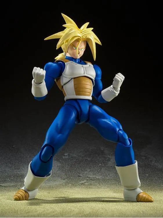 Dragon Ball Z S.H.Figuarts Super Saiyan Trunks Figure (Latent Power) - Bandai - Ginga Toys