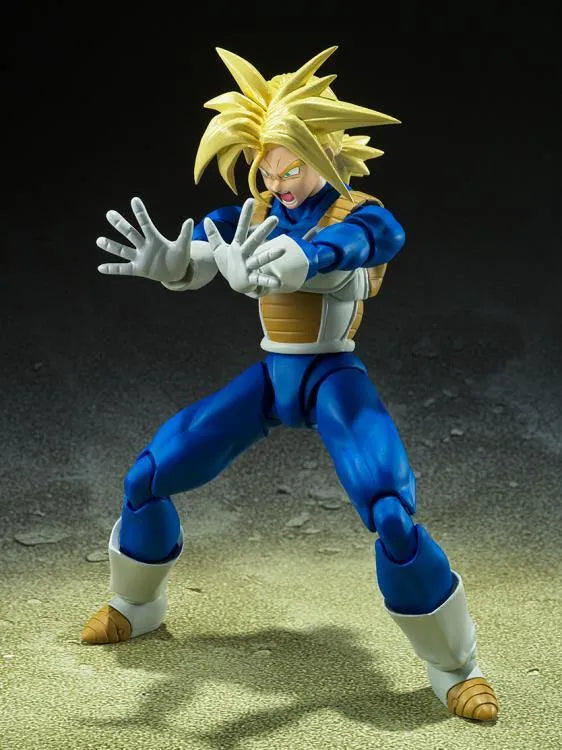 Dragon Ball Z S.H.Figuarts Super Saiyan Trunks Figure (Latent Power) - Bandai - Ginga Toys