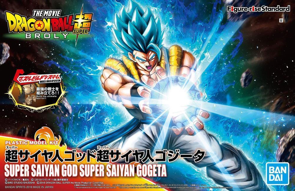 Dragon Ball Z Super Saiyan God Super Saiyan Gogeta Figure Model Kit - Bandai Hobby - Ginga Toys
