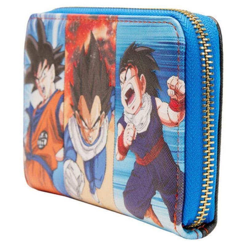 Dragon Ball Z Trio Zip Around Wallet - Loungefly - Ginga Toys