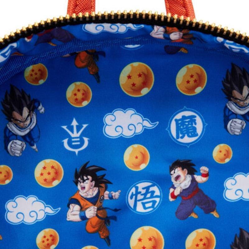 Dragon Ball Z Triple Pocket Backpack - Loungefly - Ginga Toys