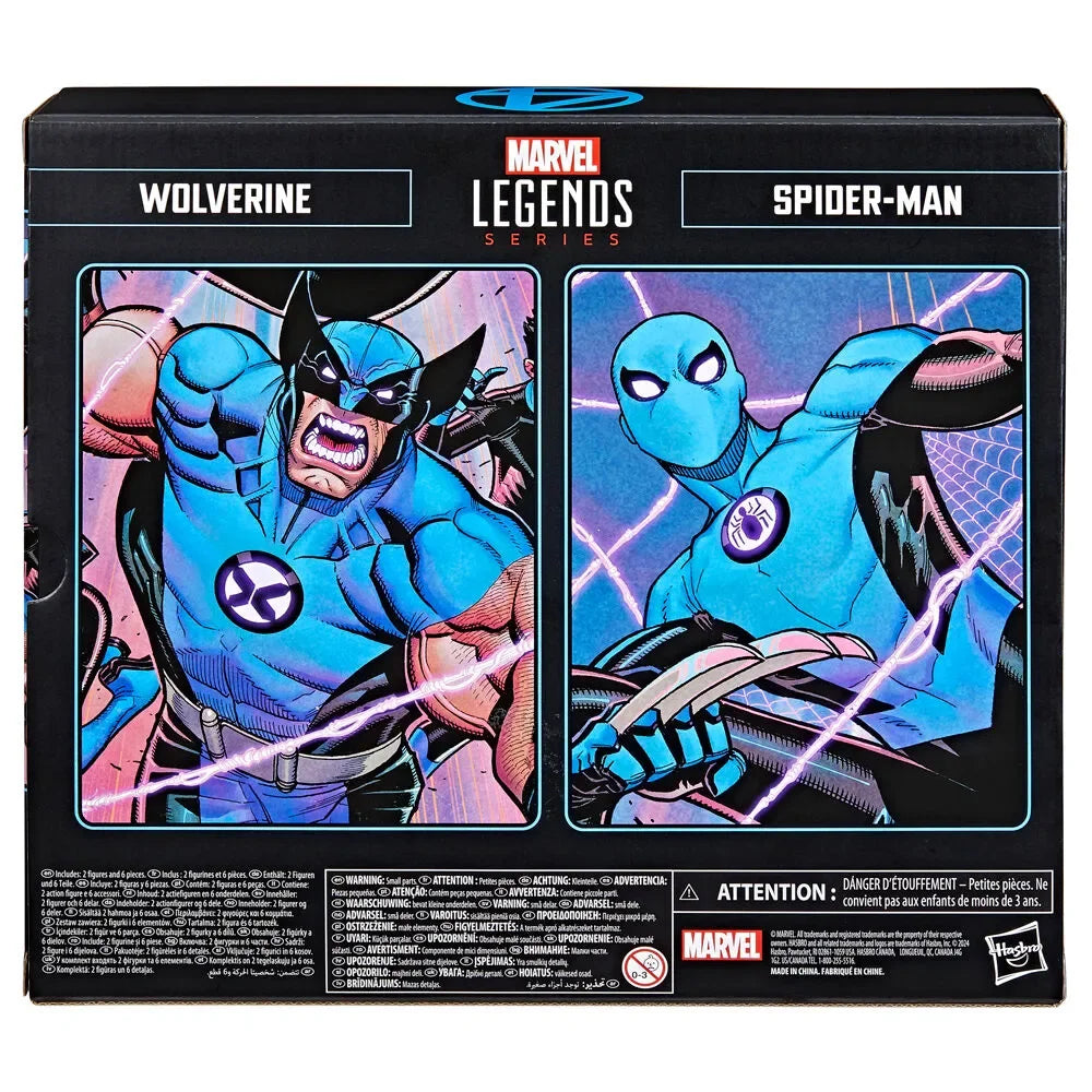 Fantastic Four Marvel Legends Spider-Man & Wolverine (FF4 Deco