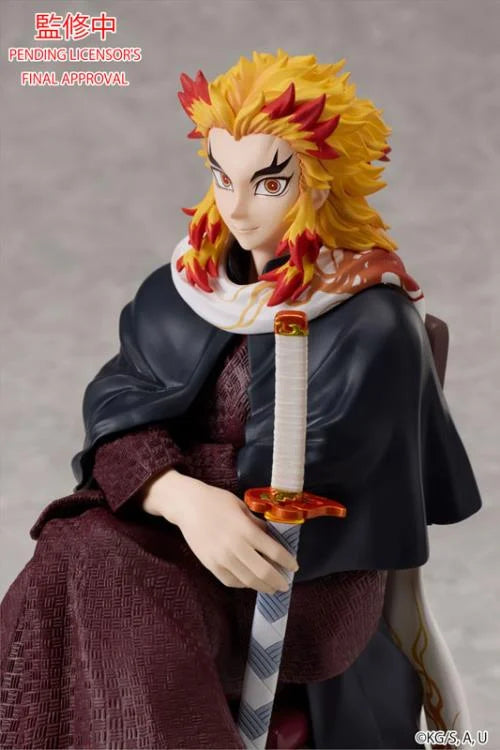 Demon Slayer: Kimetsu no Yaiba Kyojuro Rengoku Figure - Aniplex - Ginga Toys